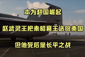 本为赵国崛起，赵武灵王把秦昭襄王送回秦国，但他死后是长平之战视频封面