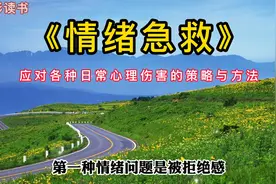 《情绪急救》：应对各种日常心理伤害的策略与方法视频封面