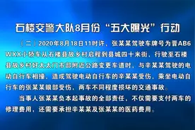 石楼交警“五大曝光”之城区乱停乱放 交通违法行为处罚告知视频封面