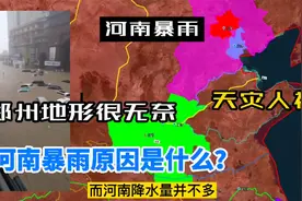 河南暴雨原因是什么？郑州地形太平坦、降雨集中，黄河无用台风强视频封面