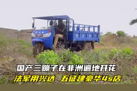 国产三轮在非洲，法军用兴达，南非农场主开台铃，五征建豪华4S店视频封面