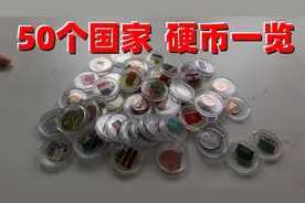 花48元买50个国家的硬币，有些硬币长得一模一样，我怀疑被坑了！视频封面