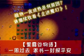 【星露谷物语】一周过去 家书一封报平安视频封面