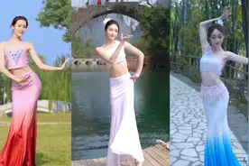 火遍全网的“春天傣族舞挑战”，几天2亿播放，哪一位是你的最爱视频封面