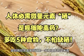 人体必需微量元素“硒”，是癌细胞毒药？多吃5种食物，不怕缺硒视频封面