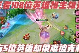 王者108位英雄相生相克，而有5位却很难被克制，你能反驳吗视频封面