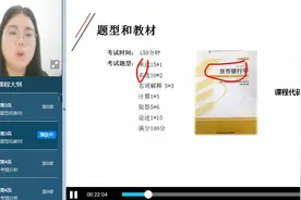 自考00066货币银行学 视频课程 历年真题试卷 考前密押资料视频封面
