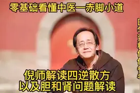 倪师解读四逆散方以及胆和肾问题解读视频封面
