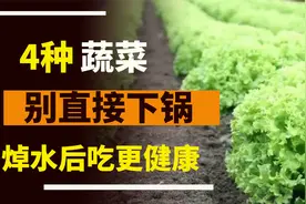 春季这4种蔬菜，不要别直接下锅，焯水后更健康，为了家人着想视频封面