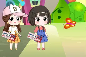 女孩胆小害羞，一紧张就会变成蝴蝶