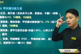 甲状腺功能亢进（甲亢）诊断方法，实验室检查、甲状腺危象及治疗视频封面