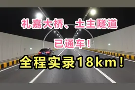 开通第1天全程实录！重庆礼嘉大桥、土主隧道！18km仅需20分钟！视频封面