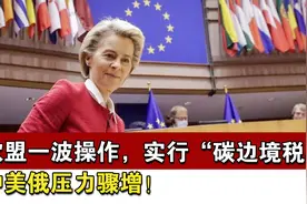 欧盟一波操作，实行“碳边境税收”，中美俄压力骤增！视频封面