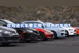 你知道买车要买哪个颜色的车吗？记住这一句顺口溜，准没错视频封面
