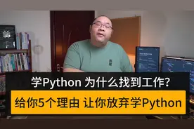 想当程序员 不推荐学习Python 的5个理由
