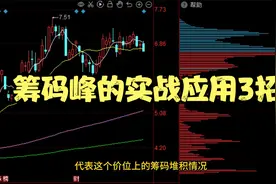 筹码峰是主力的克星！这3招教你如何使用筹码峰，轻松割主力韭菜视频封面