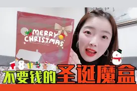 玩过免费的圣诞盲盒？本以为又被坑了，没想到每一件都值得收藏！视频封面