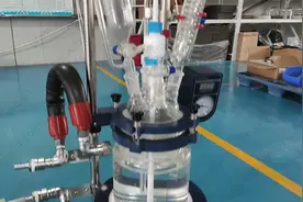 实验室级玻璃反应釜GR-2过滤釜