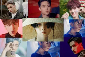 2020年10月 韩国男团 全球播放量 排名TOP30视频封面