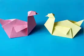 教你手工折纸小天鹅，儿童折纸视频教程，简单易学视频封面