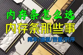 【硬件科普】一条视频了解内存条，如何挑选内存条，内存条详解视频封面