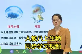 人教版初中生物八年级上册视频课程同步学习视频封面