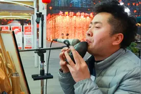 西安永兴坊采访陶埙哥：听他演奏刘邦让项羽士兵彻底崩溃的乐器