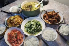无锡一家五口的晚餐，花150做4菜一汤，标准无锡特色口味，有食欲视频封面