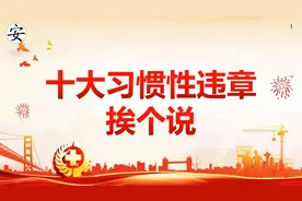 十大习惯性违章挨个说视频封面