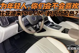 作为年轻人，你们会不会喜欢比亚迪宋PRO DM-i的内饰配色？视频封面