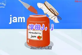 儿童词汇第二季-26个英文字母-字母J，j的常见单词视频封面
