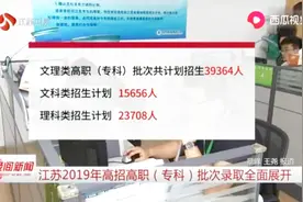江苏省专科录取工作全面展开,计划理科招生23708人，文科15656人视频封面