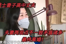 硕士妻子高中丈夫，因为观点不一致导致离婚，谁是孩子未来依靠！视频封面