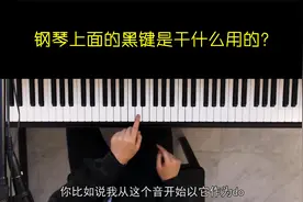 钢琴上面的黑键到底有什么用？视频封面