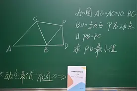 【动点最值一本通】合肥蜀山一模压轴小题分享，掌握方法可以心算视频封面