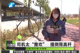 河南郑州：货车闯禁行，撞倒限高杆，工作人员：限高架近10万元视频封面