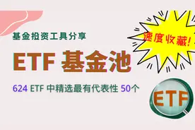 ETF投资工具手册分享！精选最有代表性的50只ETF，赶快收藏视频封面