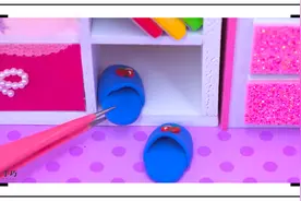 创意手工DIY：制作简简单单的学生宿舍，迷你双层卧室+彩虹滑滑梯