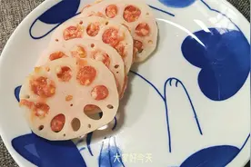 一碗肉馅炸藕夹，脆皮糊这样调，焦香酥脆不回软，你也学着做做吧视频封面