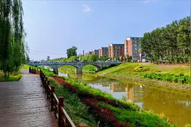 长春外五县一个小镇的滨河公园也可以这么美！带大家逛一逛