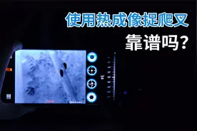热成像能不能看到金蝉？晚上使用热成像捉爬叉猴，好用吗？