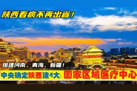 中央确定在陕西省建设1个国家区域医疗中心，并援建河南新疆青海视频封面