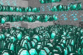 我的世界：不用附魔，普通稿子一下就能挖出上亿钻石！视频封面