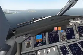 降落在澳门国际机场，机场四周都是大海，降落时飞行员要小心翼翼视频封面