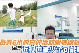 家长说每天保持6个小时户外活动眼轴缩短了，近视也减少可能吗？视频封面
