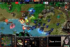 【魔兽争霸AWL】Lyn vs 15岁 2 AC站后排射射射