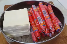 秘制脆皮火腿教程，只需2部，香脆又掉渣，比吃鸡腿都过瘾，好吃