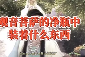观音菩萨的净瓶中到底装着什么东西？