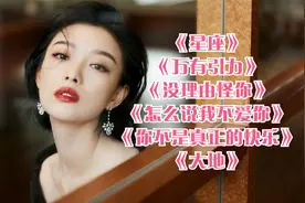 《没理由怪你》《怎么说我不爱你》《你不是真正的快乐》《大地》