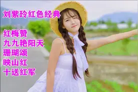 刘紫玲红色经典《红梅赞-九九艳阳天-珊瑚颂-映山红-十送红军》